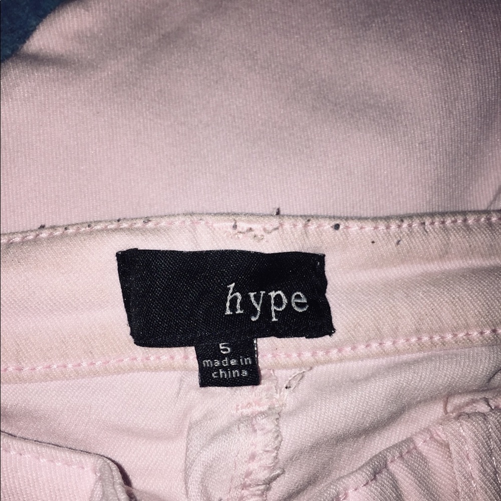 Pink-ish jeans